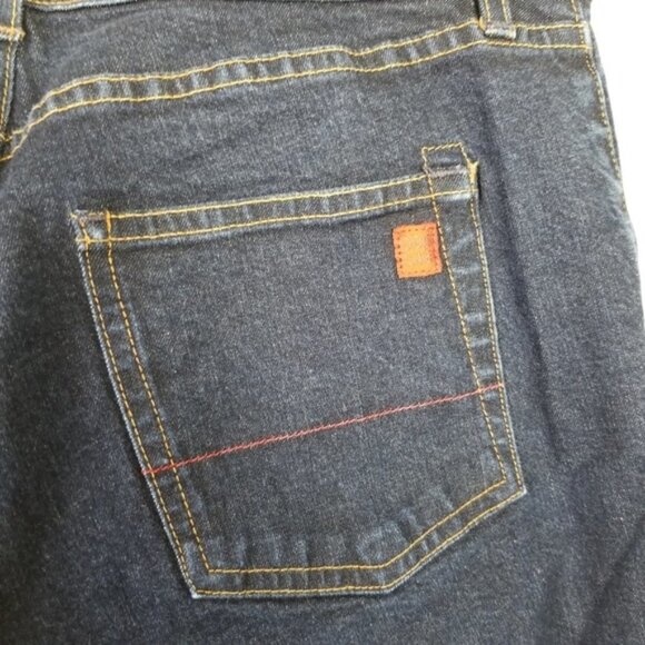 DDC Lab Made in Italy Button Fly Tall Bootcut Denim Jeans Women's 6 Mid Rise - Picture 5 of 8